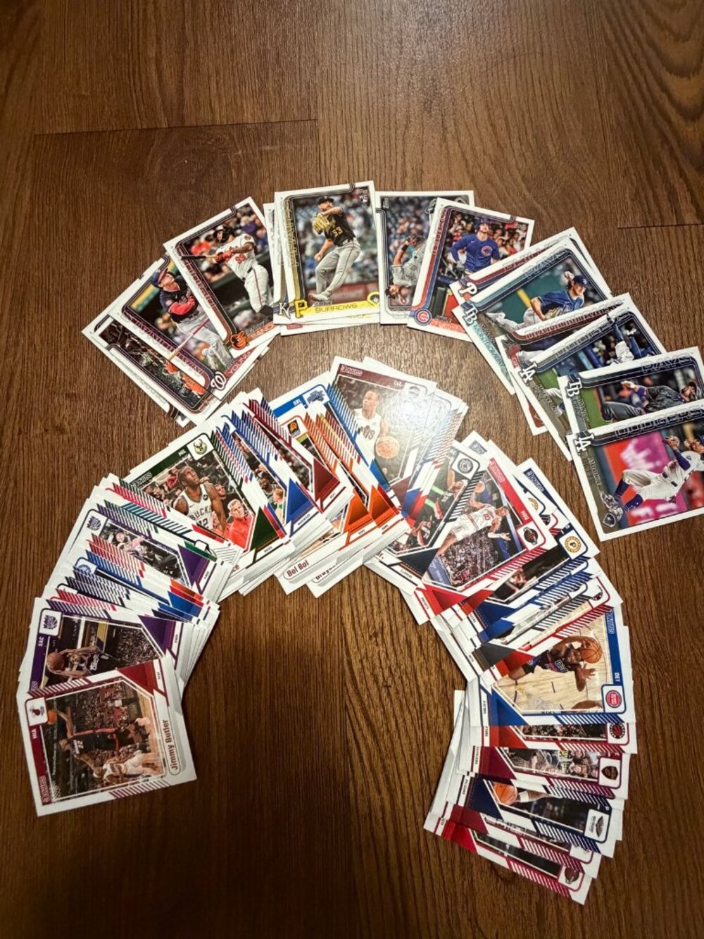 Baseball Basketball Trading Cards Lot Topps Donruss Set
